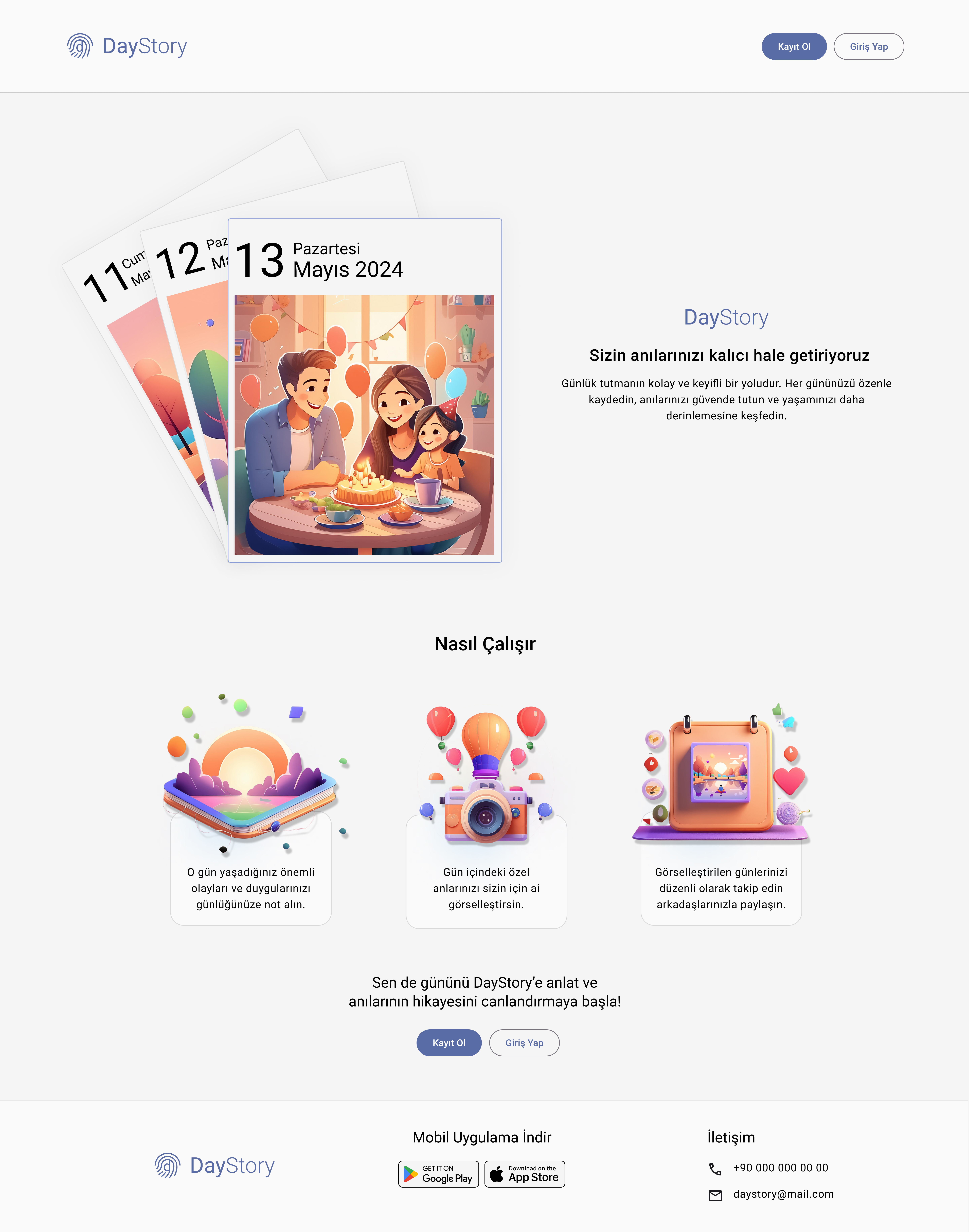 DayStory Screenshot 1