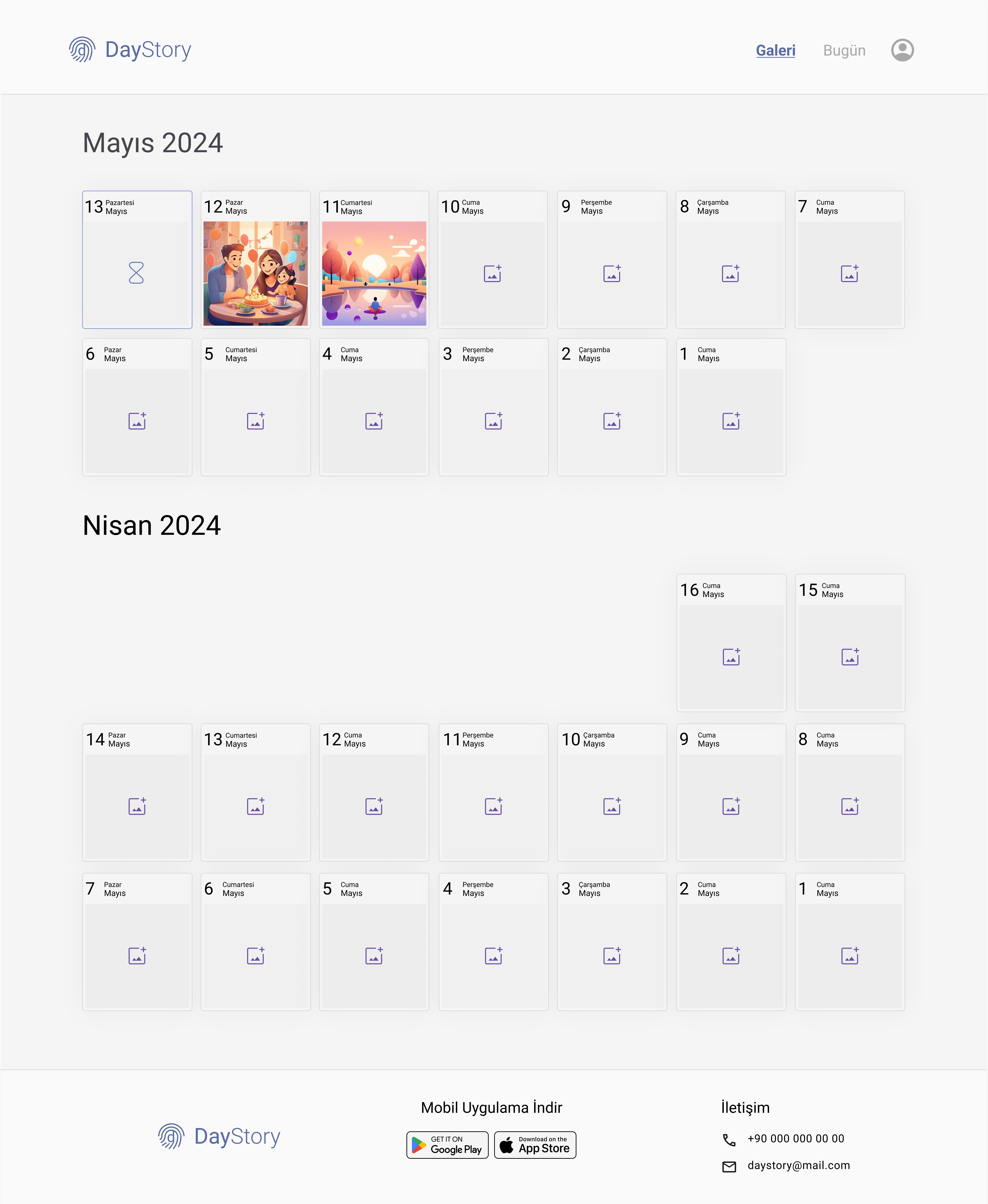 DayStory Screenshot 2